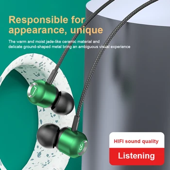 Žične Slušalke Čepkov Slušalke 3.5 mm, Uho Slušalke Slušalke Z Mikrofon Stereo Slušalke Za Samsung Telefon Xiaomi tabletu